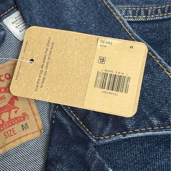 New Mens M Levi Jacket - Picture 8 of 9